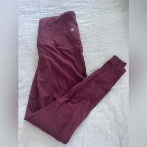Lululemon wunder train leggings